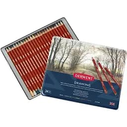 Карандаши для рисунка Derwent Drawing 24 шт.