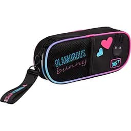 Пенал Yes Glamorous Bunny PH-30 мягкий черный (533596)