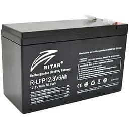 Аккумулятор Ritar LiFePO4 12V (12.8V/6Ah/76.8Wh) (R-LFP 12.8V 6Ah) [152894]