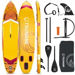 Надувная SUP доска TSUNAMI PRO 350 см с веслом T11 (P-5905973405584)
