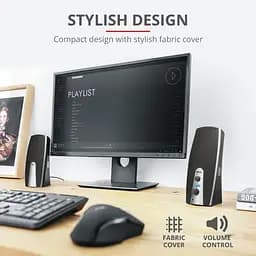 Комп'ютерні колонки Trust Mila Speaker Set Black - мініатюра 4