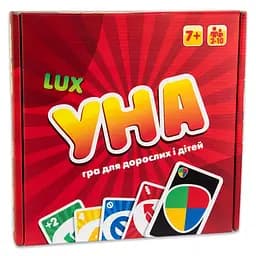 Карткова гра "УНА Lux" Strateg 30517 українською мовою 216 карток