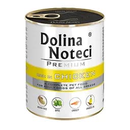 Консерва Dolina Noteci Premium 800г для собак з куркою, овочами та рисом