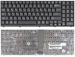 Клавіатура для ноутбука LG (LW60) Black, (Black Frame) - мініатюра 3