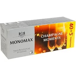 Чай чорний та зелений Monomax Champagne Moment в пакетиках 67.5 г (45 шт. х 1.5 г) - мініатюра 2