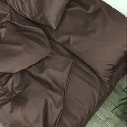 Комплект постільної білизни MirSon Satin Light Pro 10-010 Brown 2 x 160 x 220 см коричневий (2200010173727) - мініатюра 2