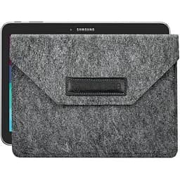 Чохол StatusCASE з повсті для планшету Samsung Galaxy Tab 4 10.1 (T531) Світло-сірий