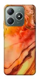 Чохол Demsky Червоний корал мармур для Realme C61 4G