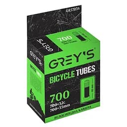 Камера для велосипеда Grey's 28'х1,3/1,4 (700x32c) AV 48 мм (GR57034)