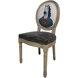 Стілець Prestol АРТ Кінь у пальто 500x555x960 мм коричневий