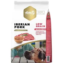 Сухий корм для дорослих собак Amity Super Premium Iberian Pork з іберійською свининою 4 кг