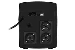2E Джерело безперебійного живлення DD1500, 1500VA/900W, LCD,USB, 3xSchuko - мініатюра 3