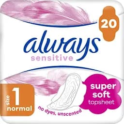 Гигиенические прокладки Always Sensitive Normal 20 шт.