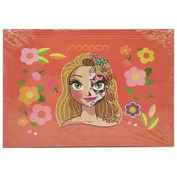 Детская косметика аквагрим Igoodco IG 3002, 15 цветов, кисточка в наборе