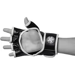 Рукавиці для MMA PowerPlay 3056 Black/White - XL - мініатюра 4