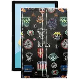 Чехол StatusCASE из экокожи для планшета Blackview Tab 13 Битлз