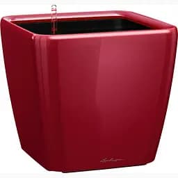 Вазон Lechuza Quadro Premium LS 21 красный (16127)