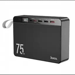 Зовнішній акумулятор Power bank HOCO J94 Overlord 22.5 W 75000 mAh PD22,5W+QC3.0 батарея швидке заряджання Чорний - мініатюра 2