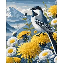Картина за номерами "Пташки у кульбабках" ©arttem_illustration Art Craft 13158-AC 40х50 см