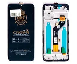 Дисплей Motorola XT2231-2 Moto G22 чорний + рамка