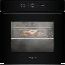 Whirlpool Духовий шафа електричний, 73л, A+, дисплей, конвекція, піроліз, телескопічні напрямні, чорний