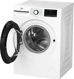 Пральна машина Beko фронтальна, 10кг, 1400, A+++, 58см, дисплей, інвертор, пара, білий (BM3WFU410435WB) - мініатюра 4