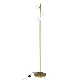 Торшер настільний Levistella 7529834-3 BRONZE, G9, 3 плафона, метал, скло, висота 182 см, сучасний стиль для дому - мініатюра 2
