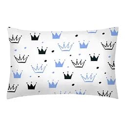Набір наволочок Cosas Crown 50х70 см блакитний (SetPillow_CrownBlue_ZigZagGrey_50х70) - мініатюра 3