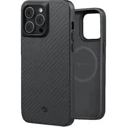 Чехол-накладка Pitaka MagEZ Case Pro 3 Twill Black/Grey для iPhone 14 Pro (KI1401PP)