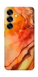 Чохол Demsky Червоний корал мармур для Samsung Galaxy S25