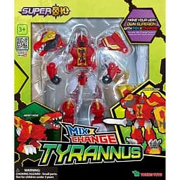 Іграшка-трансформер Super10 Mix Тіранус 14 см (314065)