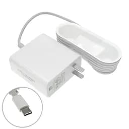 Блок живлення для ноутбука Xiaomi TYPE-C 45W, квадратний, white (без перехідника) - мініатюра 2