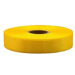 Атласна стрічка для рукоділля Bambi АБ-640, 1,2 см x 23 м, тепла жовта