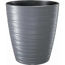 Горщик для квітів Prosperplast Maze з вкладишем 475х523 мм сірий (88772-405)