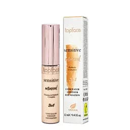 Консилер TopFace Sensitive Mineral 3 in 1 Concealer PT471 004 12 мл - мініатюра 5