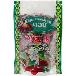 Чай из плодов ягод и трав Карпатский чай Вишня 100 г