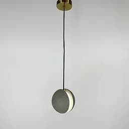 Підвіс MOON CONCRETE у вигляді розділеної сірої бетонної кулі Line.F MJ 169-140 GR - мініатюра 6