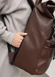Рюкзак ролл Sambag унісекс RollTop LTT шоколадний 41 x 30 x 16 см (24238020) - мініатюра 7