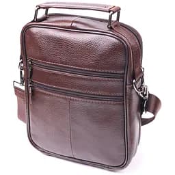 Чоловіча шкіряна сумка Vintage 20х24,5х6 см sum0022397 - мініатюра 2