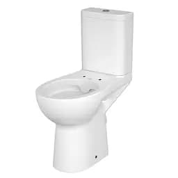 Унітаз-компакт без сидіння Cersanit Etiuda 593 CleanOn 011 3/6 л для людей з особливими потребами 30412