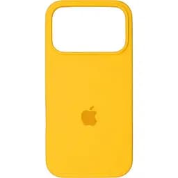 Чехол Silicone Case для Apple iPhone 17 Pro Canary Yellow AA [145189]