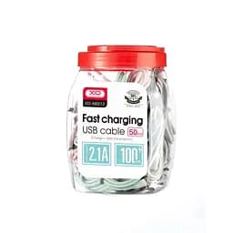 Кабели - 50 штук набор - XO NB212 USB - Micro-USB (50pcs в банке набор)