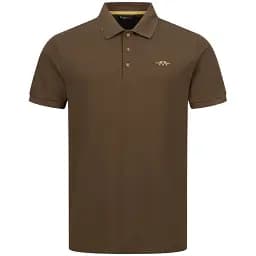 Теніска поло Blaser Active Outfits Solid Polo Shirt 3XL Dark brown
