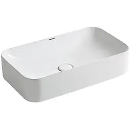 Умивальник накладний Mixxus Premium Quadro-0106 600x355x130 мм MP6523, Білий