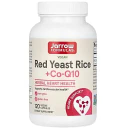 Красный рис с коэнзимом Q10 Jarrow Formulas 120 капсул