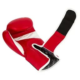 Рукавиці боксерські Power Play PP 3018, Red - 16 унцій - мініатюра 2