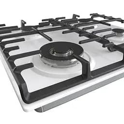 Варильна поверхня Gorenje газова, 60см, чавун, білий - мініатюра 5
