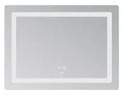 Дзеркало Lidz Kubis (KU2) 800х600 мм з LED-підсвічуванням Touch LD78LF9048060 - мініатюра 2