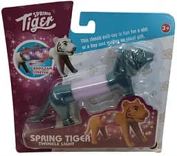 Развивающая сенсорная игрушка Jia Yue Toys Тигр Pop Tube, антистресс, гофра, светится, SS7029 (в ассортименте)