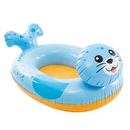 Надувний плотик Intex Морський котик 100x97 см для дітей 3-6 років